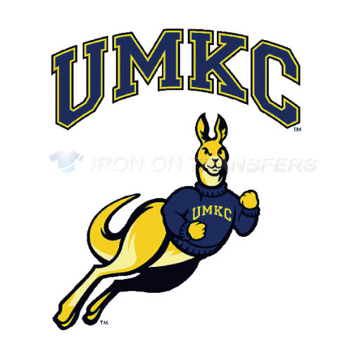 UMKC Kangaroos Logo T-shirts Iron On Transfers N6701 - Click Image to Close